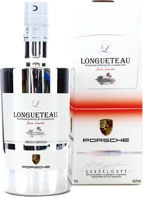 Bouteille de spiritueux : Porsche Série Limitée Silver de la marque Longueteau