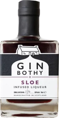 Bouteille de spiritueux : Sloe Infused Liqueur de la marque Gin Bothy