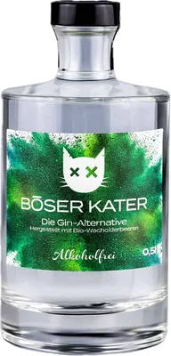 Bouteille de spiritueux : Die Gin-Alternative de la marque Böser Kater
