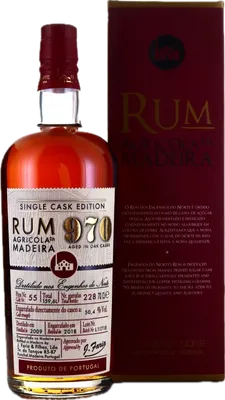 Bouteille de spiritueux : Single Cask Edition de la marque 970