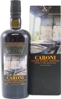 Bouteille de spiritueux : Heavy Rum Guyana Stock (Kirsch Whisky) de la marque Caroni