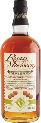 Bouteille de spiritueux : Reserva Superior 10 Years de la marque Malecón