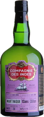 Bouteille de spiritueux : Martinique 13 Ans - Single Cask de la marque Compagnie des Indes