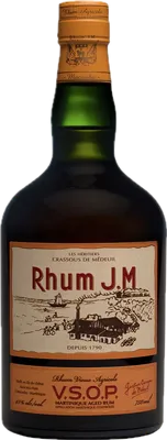 Bouteille de spiritueux : VSOP de la marque Rhum J.M