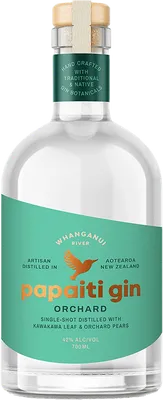 Bouteille de spiritueux : Orchard de la marque Papaiti Gin