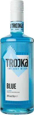 Bouteille de spiritueux : Blue de la marque Trojka