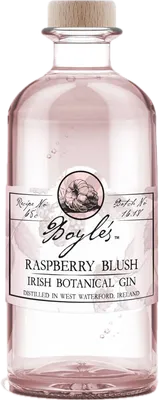 Bouteille de spiritueux : Boyle's Raspberry Blush de la marque Blackwater
