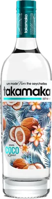 Bouteille de spiritueux : Takamaka Coco Rum de la marque Trois Frères Distillery