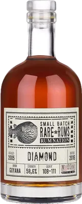 Bouteille de spiritueux : Small Batch Rare Rums de la marque Rum Nation