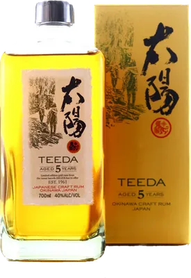 Bouteille de spiritueux : Aged 5 Years de la marque Teeda
