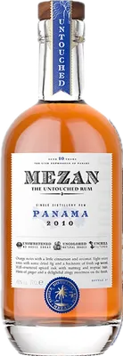 Bouteille de spiritueux : Panama 2010 de la marque Mezan