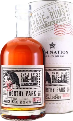 Bouteille de spiritueux : Small Batch Rare Rums de la marque Rum Nation