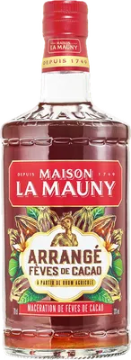 Bouteille de spiritueux : Arrangé Fèves de Cacao de la marque Maison La Mauny
