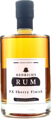Bouteille de spiritueux : PX Sherry Finish de la marque Henrich's Rum