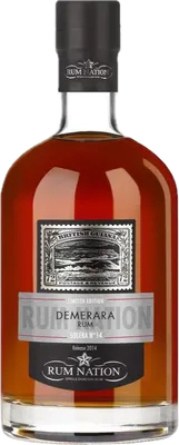 Bouteille de spiritueux : Demerara Rum Solera No.14 2018 de la marque Rum Nation