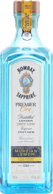 Bouteille de spiritueux : Premier Cru Gin Murcian Lemon de la marque Bombay Sapphire