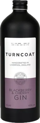 Bouteille de spiritueux : Blackberry & Cherry Gin de la marque Turncoat