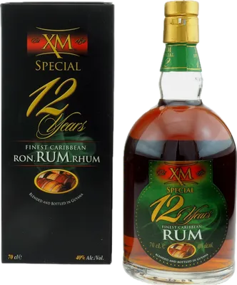 Bouteille de spiritueux : Special 12 Years de la marque XM
