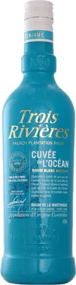Bouteille de spiritueux : Rhum Blanc Agricole Cuvée de l'Océan de la marque Trois Rivières
