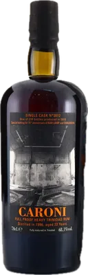 Bouteille de spiritueux : Special bottling for 15th Anniversary of Bar Lamp & Shinanoya de la marque Caroni