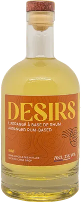 Bouteille de spiritueux : DESIRS - Miel de la marque Rhum Désirs