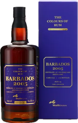 Bouteille de spiritueux : Barbados de la marque Foursquare