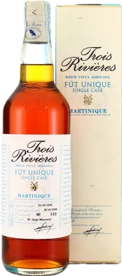 Bouteille de spiritueux : Fût Unique de la marque Trois Rivières