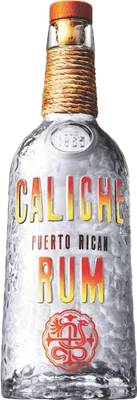 Bouteille de spiritueux : Puerto Rican de la marque Caliche Rum