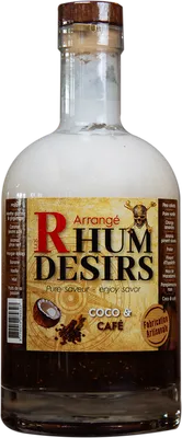 Bouteille de spiritueux : Coco Café de la marque Rhum Désirs