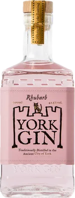 Bouteille de spiritueux : Rhubarb de la marque York Gin