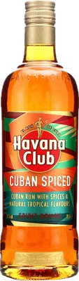 Bouteille de spiritueux : Cuban Spiced de la marque Havana Club