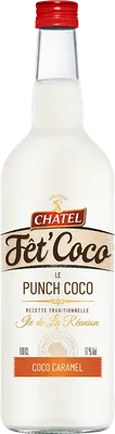 Bouteille de spiritueux : Fêt’coco Coco Caramel de la marque Chatel