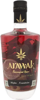 Bouteille de spiritueux : Mojito - Framboise de la marque Arawak