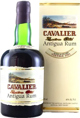 Bouteille de spiritueux : Vintage de la marque The Antigua Distillery