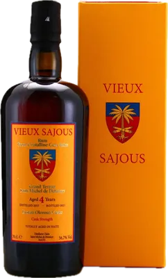 Bouteille de spiritueux : Clairin Vieux Sajous Lustau Oloroso Cask de la marque Vélier