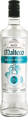Bouteille de spiritueux : Malteco Seco Puro de la marque Bodegas de America S.A