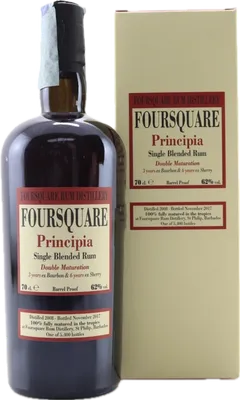 Bouteille de spiritueux : Principia de la marque Foursquare