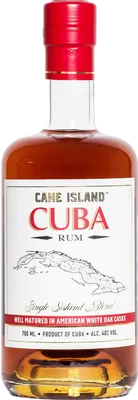 Bouteille de spiritueux : Cuba Single Island Blend de la marque Cane Island