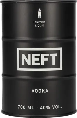 Bouteille de spiritueux : Black Barrel de la marque Neft
