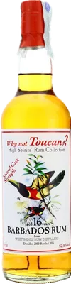 Bouteille de spiritueux : Barbados Rum (Why not Toucan?) de la marque West Indies
