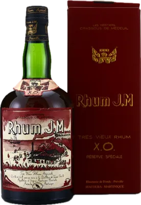 Bouteille de spiritueux : XO Reserve Speciale de la marque Rhum J.M