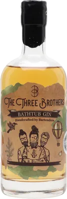 Bouteille de spiritueux : Bathtub Gin de la marque Three Brothers
