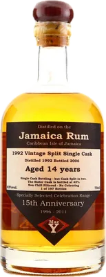 Bouteille de spiritueux : Vintage Split Single Cask de la marque Mac Y