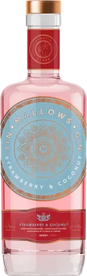 Bouteille de spiritueux : Strawberry & Coconut de la marque Mallows Gin