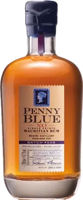 Bouteille de spiritueux : Penny Blue XO de la marque Medine Estate
