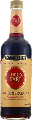 Bouteille de spiritueux : Premium Imported 75,5% de la marque Lemon Hart & Son
