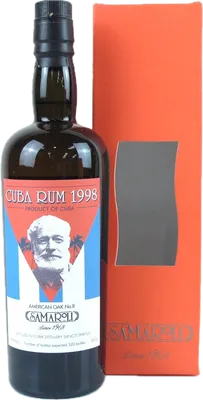 Bouteille de spiritueux : Cuba Rum de la marque Samaroli