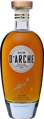 Bouteille de spiritueux : Rum D'Arche de la marque D'Arche Spirits