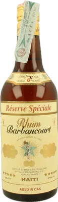 Bouteille de spiritueux : 5 Stars 8 Years Réserve Spéciale Vintage de la marque Barbancourt