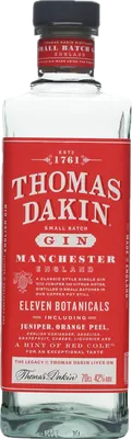 Bouteille de spiritueux : Small Batch Gin de la marque Thomas Dakin 